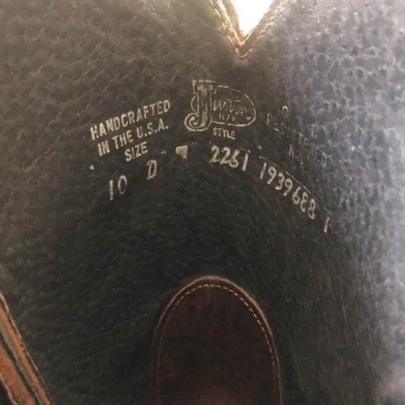 Justin Mens Classic Western Boots - Picture 8 of 16